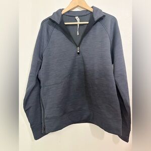 Lululemon Rare Revolution 1/2 Zip Athletic Pullover Heathered Jay Grey Size M